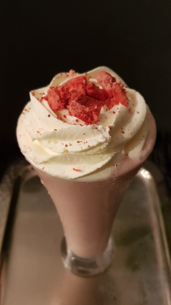 Lavkarbo Jordbærmilkshake
